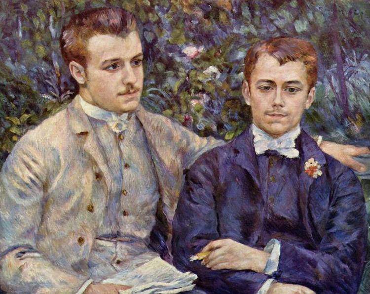 Pierre-Auguste Renoir Portrat des Charles und Georges Durand-Ruel
